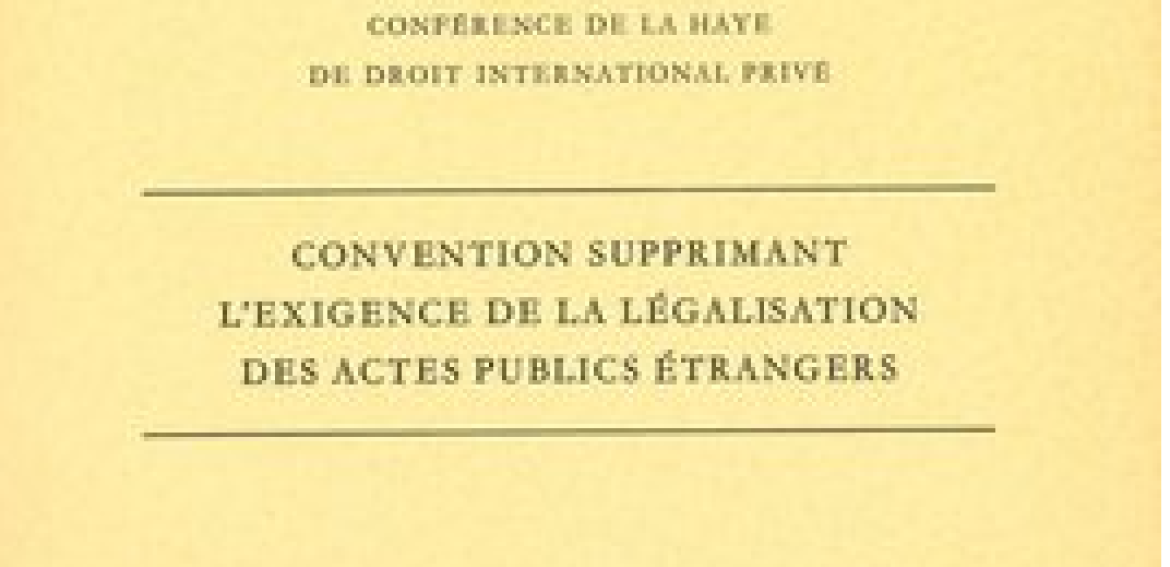 Le Sénégal adhère à la convention de la Haye du 05 octobre 1961 Le Sénégal adhère à la convention de la Haye du 05 octobre 1961